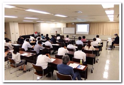 講演研修の開始直後の様子