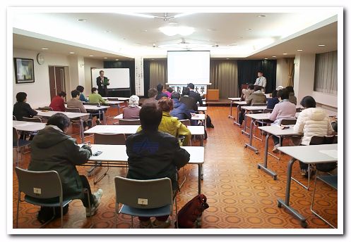 平取町民大学講演研修の様子